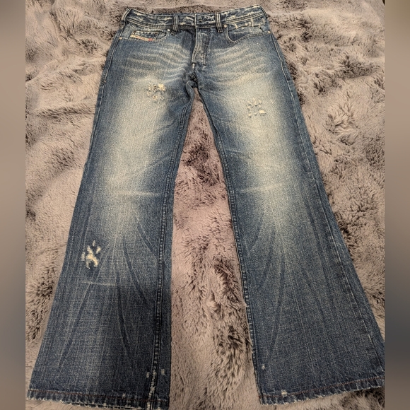 Diesel Button Fly jeans rn 93243 ca 25594 32x34 vintage rare - Picture 1 of 12